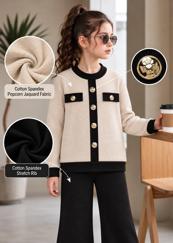 Full_Sleeves_Sweatshirt_With_Golden_Buttons_And_Flared_Pant_Set