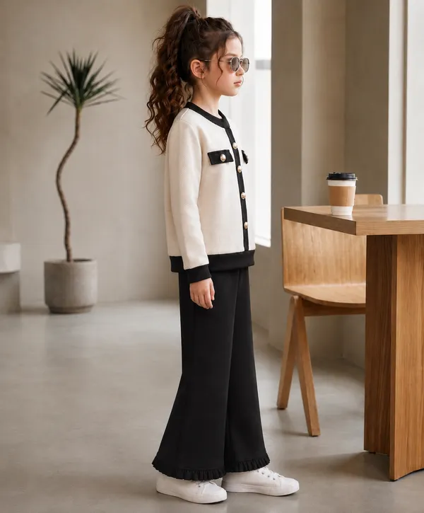 Full_Sleeves_Sweatshirt_With_Golden_Buttons_And_Flared_Pant_Set