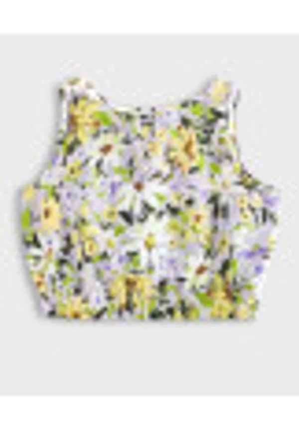 Cotton_Spandex_Top_With_Bell_Bottoms_And_Visor_Cap
