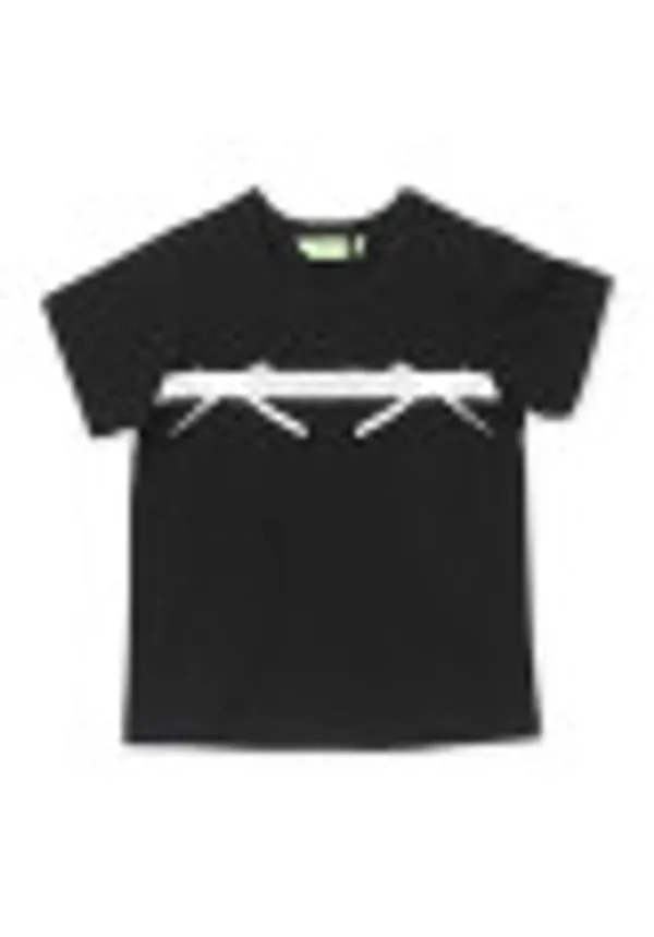 Cotton_Jersey_Half_Sleeves_Solid_Top_And_Pant_Set_Black