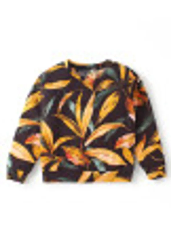 Leaf_Printed_Sweatshirt_With_Coordinating_Winter_Jogger_Set