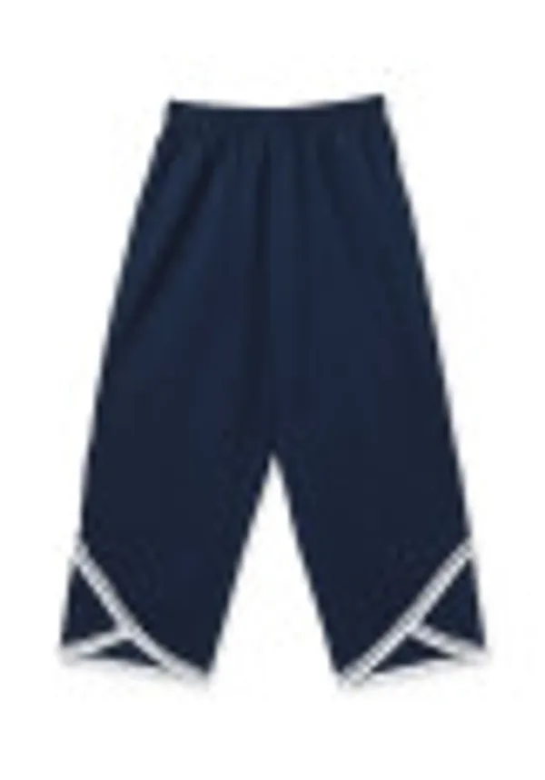 Full_Sleeves_Solid_Lace_Top_And_Plazzo_Pant_Set_Navy_Blue