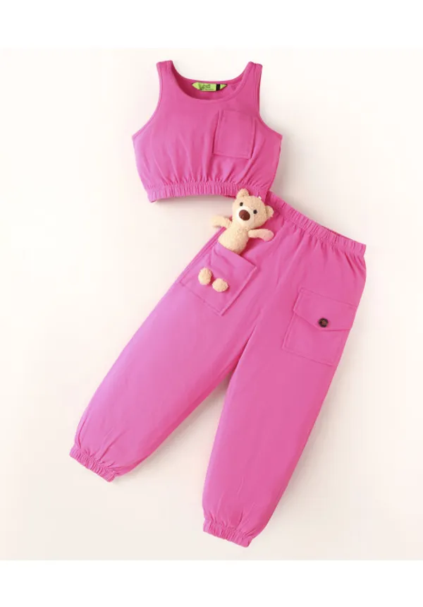 Girl_S_Pique_Jogger_Set_With_Cute_Teddy