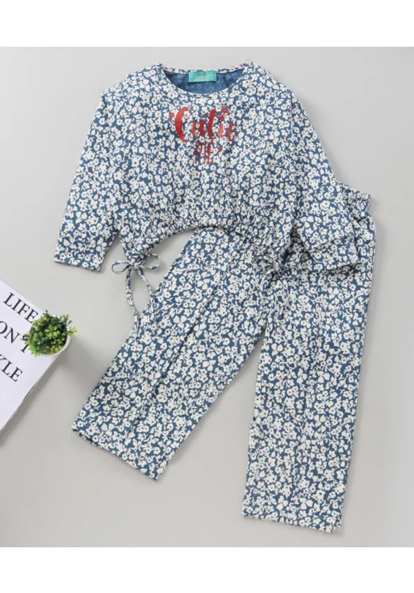 All_Over_Floral_Botanical_Coordinated_Print_Top_Palazzo_Set