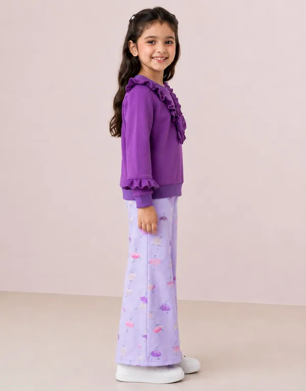 Purple_Cotton_Fleece_Printed_Co-Ord_Set_For_Girls