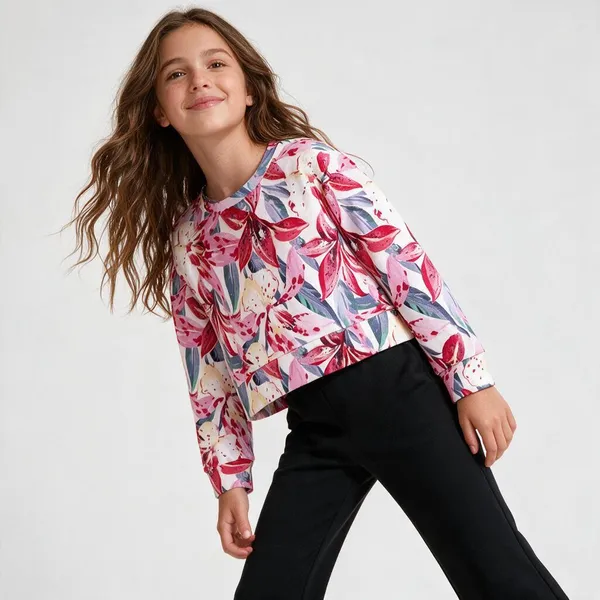 Cotton_Spandex_Printed_Sweat_Shirt_With_Bell_Bottom_Pant_Set