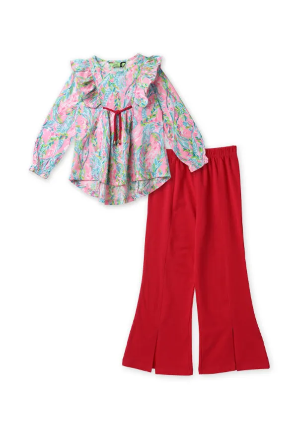 Full_Sleeves_Floral_Printed_Slit_Bell_Bottom_Pink