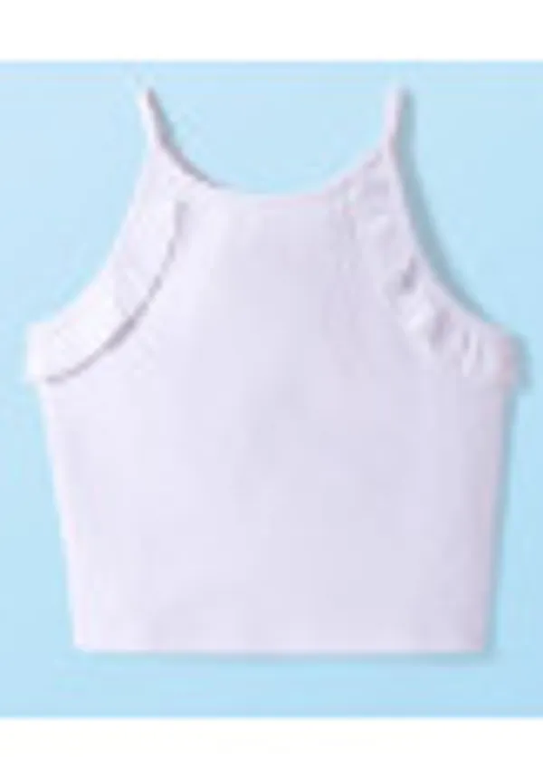 Girl_S_Halter_Top_With_Flared_Plazzo_And_Locket_Chain