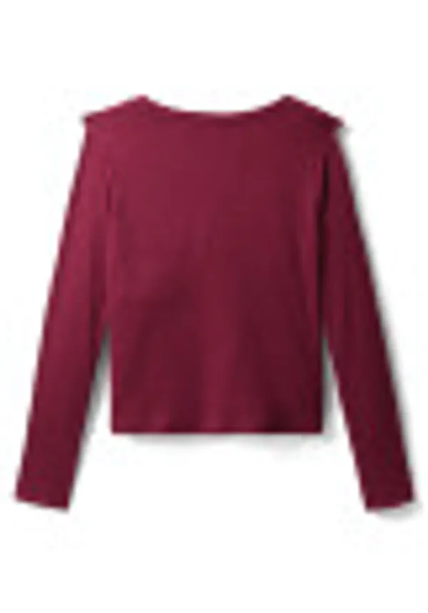 Cotton_Modal_Spandex_2x2_Rib_Ruffle_Top_With_Legging_Set