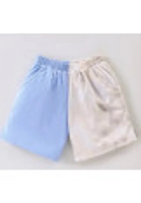 Boy_S_Dual_Color_Funky_Collared_Shirt_With_Shorts_Set