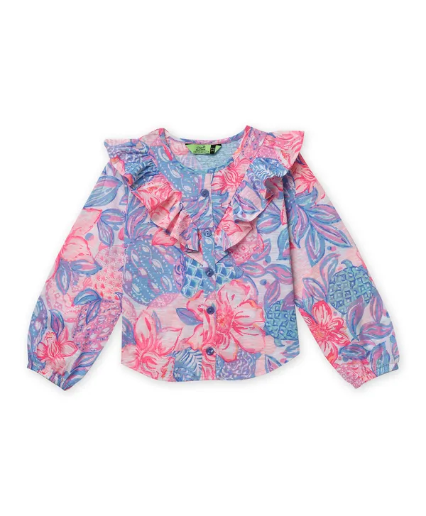 Multicolor_Printed_Top_And_Pink_Pants_Set_For_Girls