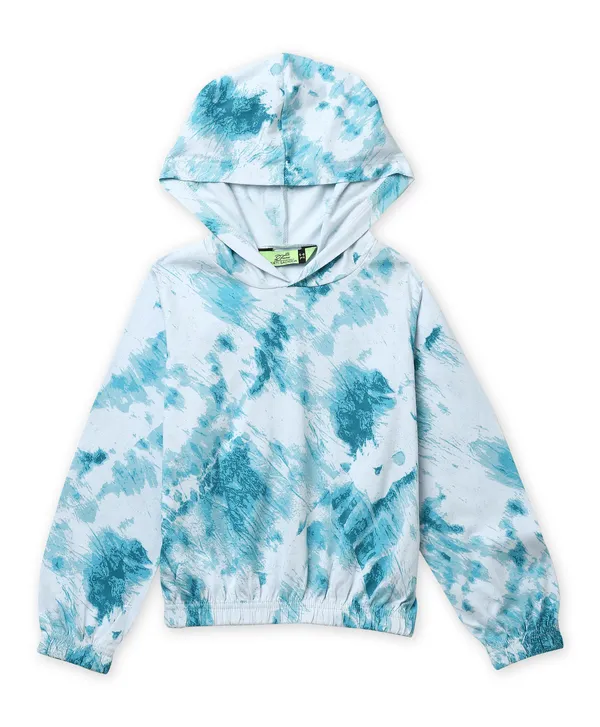 Blue_Cotton_Tie_Dye_Co-Ord_Set_For_Girls
