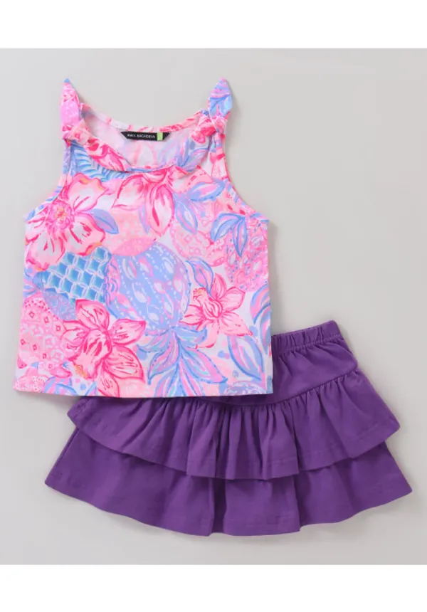 Cotton_Floral_Printed_Top_With_Layered_Skirt