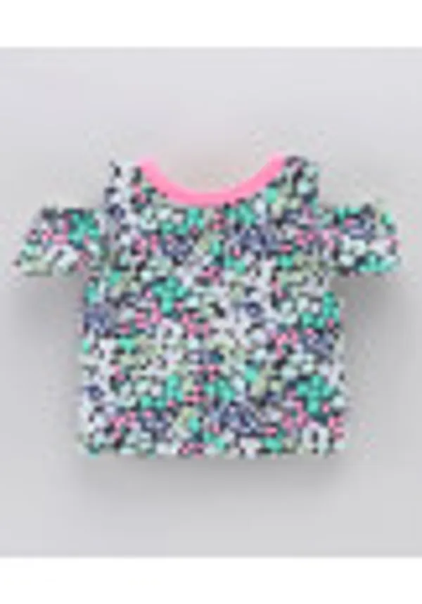 Floral_Printed_Top_Frill_Detailing_Shorts_Set