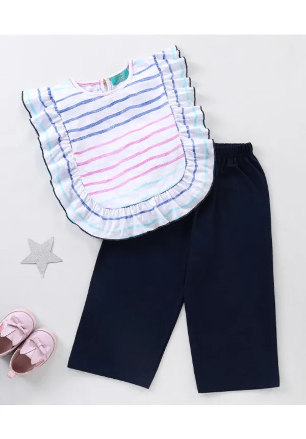 Girl_S_Printed_Ruffle_Pooncho_With_Palazzo