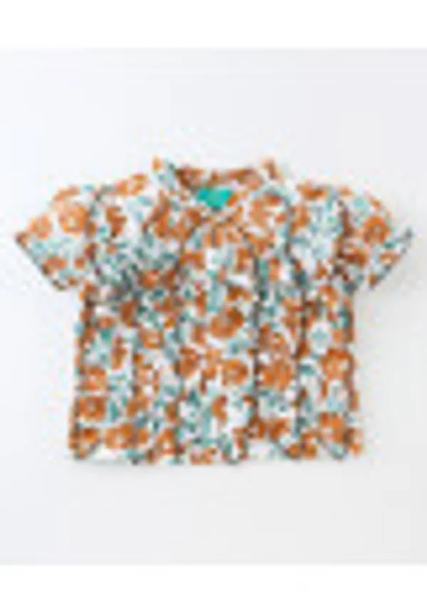 Half_Sleeves_Frill_Detailed_Top_With_Pant