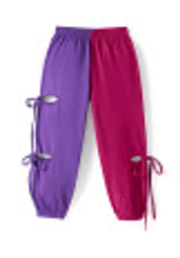 Girl_S_Color_Block_Top_With_Jogger_Set