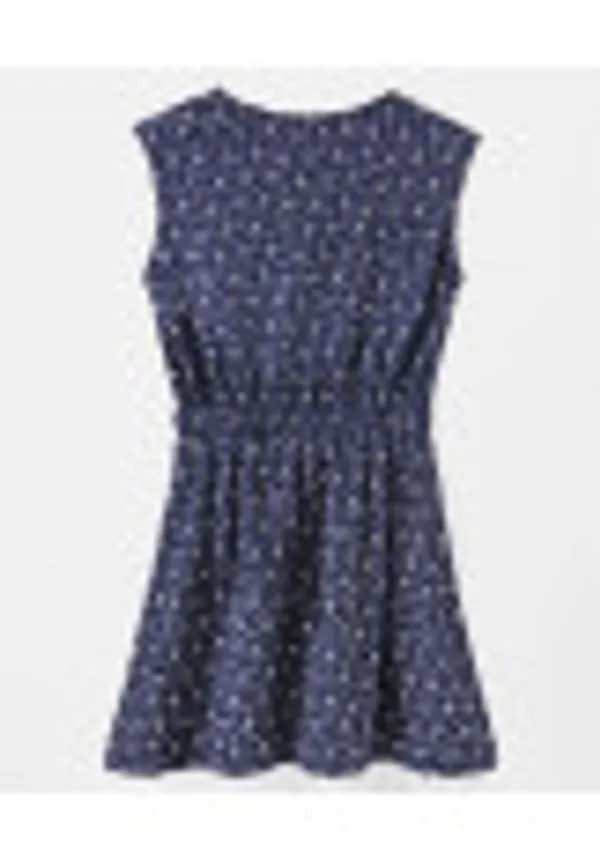 Girl_S_Summer_Front_Knot_Dress