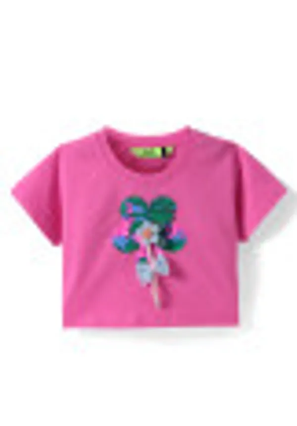 Girl_S_Applique_Flower_Crop_Top_With_Tier_Skirt