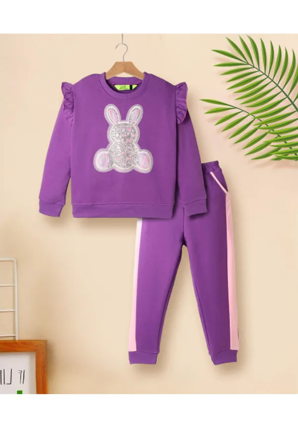 Cotton_Fleece_Sequenced_Teddy_Sweatshirt_With_Jogger_Set