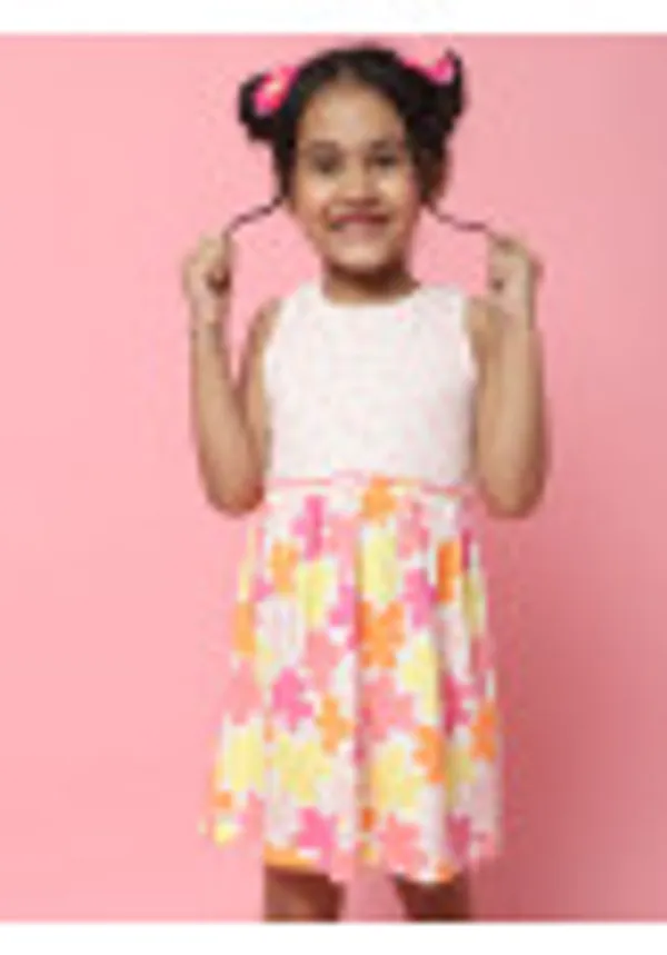 Girl_S_Printed_Ribbed_Top_Dress