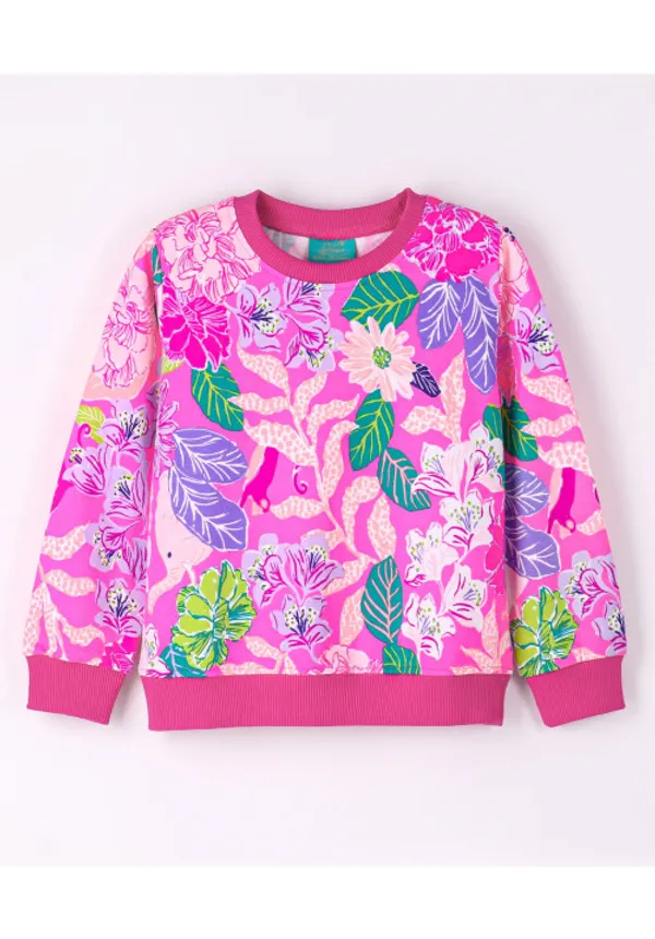 Forest_Floral_Leaf_Printed_Fleece_Sweatshirt
