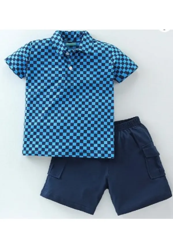 Button_Up_T_Shirt_With_Pocket_Shorts
