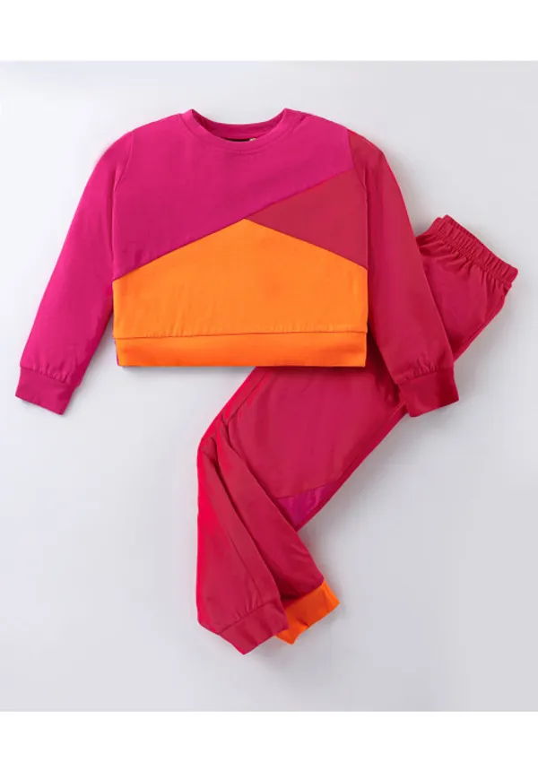 Cotton_Jersey_Color_Block_Top_With_Joggers