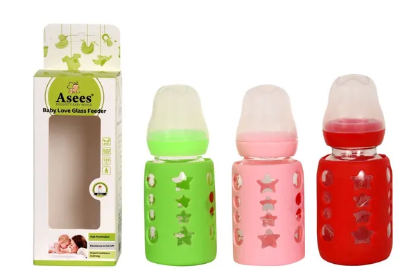 Asees_Baby_Love_Glass_Feeder_Bottles_Set