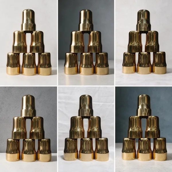 PVD_Gold_SS_Modern_Plain_Finish_Tumbler_6pc_Set