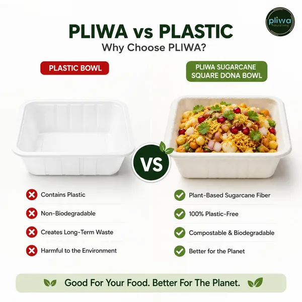Pliwa_Disposable_Bowl_|_Dona_|_4*4_-_Pack_of_100_|_Non_Toxic,_Compostable_|_Sturdy,_Microwave_Safe,_Leak-Resistant_|_Sugarcane_Bagasse_Eco-Friendly_Square_Bowl_(White)