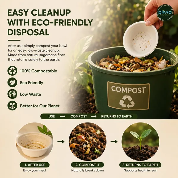 Pliwa_Disposable_Bowl_|_Round_Bowl_|_360_ml_-_Pack_of_50_|_Non_Toxic,_Compostable_|_Sturdy,_Microwave_Safe,_Leak-Resistant_|_Sugarcane_Bagasse_Eco-Friendly_Round_Bowl_(White)