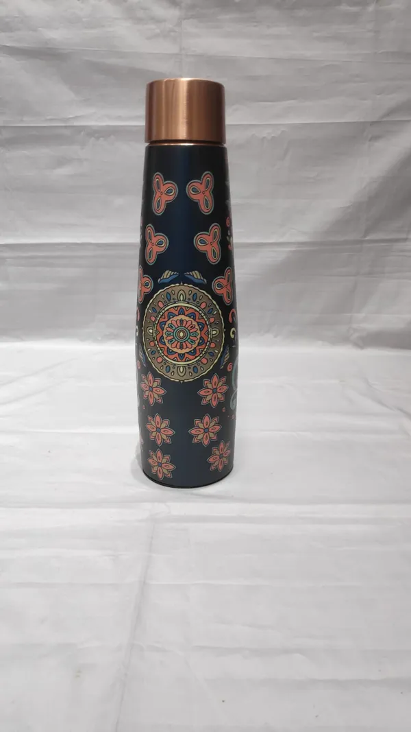 Pure_Copper_Decorative_Elephant_UV_Print_Water_Bottle
