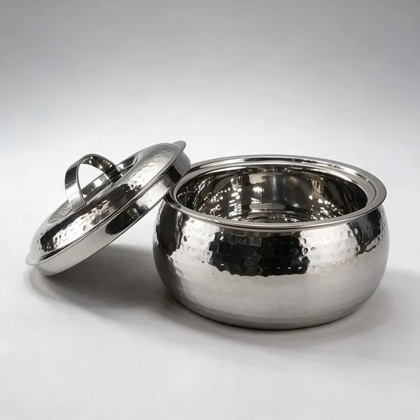 Stainless_Steel_Hammered_Casserole_With_Lid