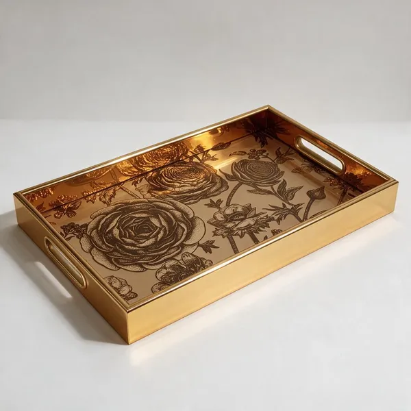 Mirrored_Floral_Print_glass_Serving_Tray_Set_Of_2