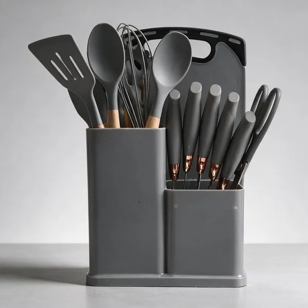 Grey_Multi-Piece_Kitchen_Tools_Set_With_Knife_Holders
