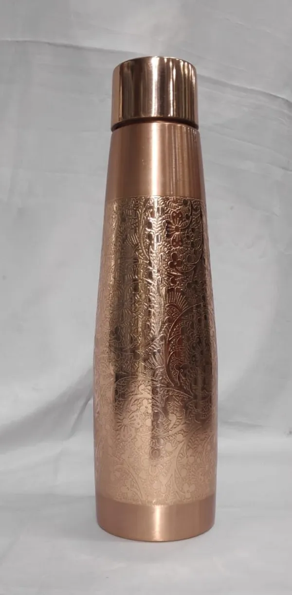 Peista_Copper_bottle_(pure_copper),_Polish_finish