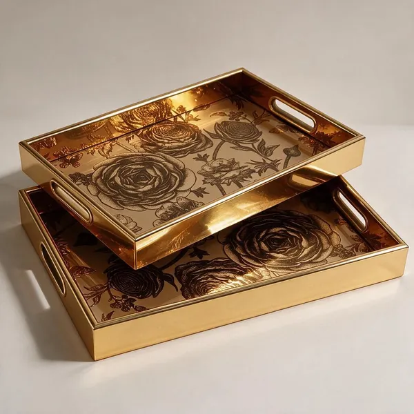 Mirrored_Floral_Print_glass_Serving_Tray_Set_Of_2