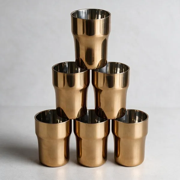 PVD_Rose_Gold_SS_Modern_Plain_Finish_Tumbler_6pc_Set