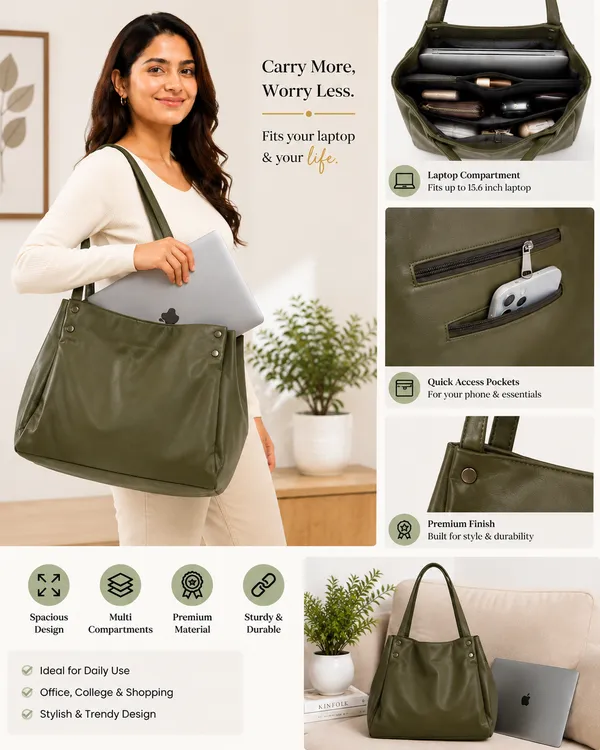 Olive_Casual_Tote_Bag_for_Women