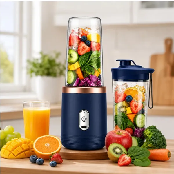 Portable_Juicer_USB_Rechargeable_Blender_With_Travel_Cup