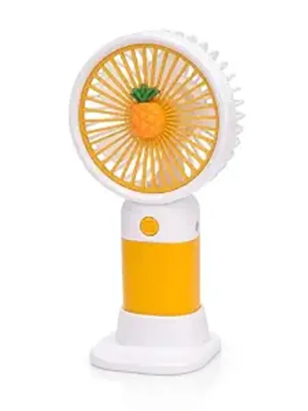 Rechargeable_Mini_Handheld_Fan_For_Kids_Pineapple_Theme_Portable_Desktop_Stand