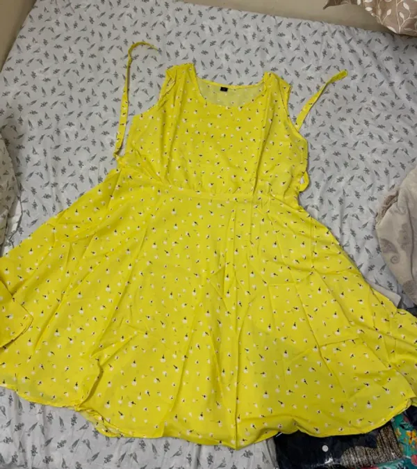 Yellow_Printed_Fit_And_Flare_Dress_for_Women