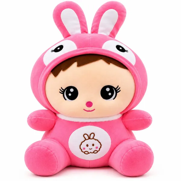 Cute_Pink_Masa_Bear_Hooded_Cartoon_Doll_Plush_Toy