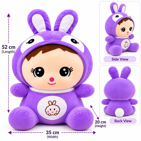 Cute_Purple_Masa_Bear_Hooded_Cartoon_Doll_Plush_Toy