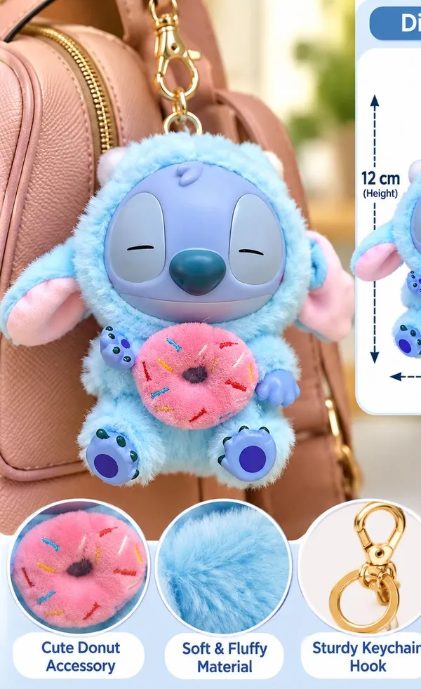 Cute_Stitch_Plush_Keychain_with_Donut_12cm