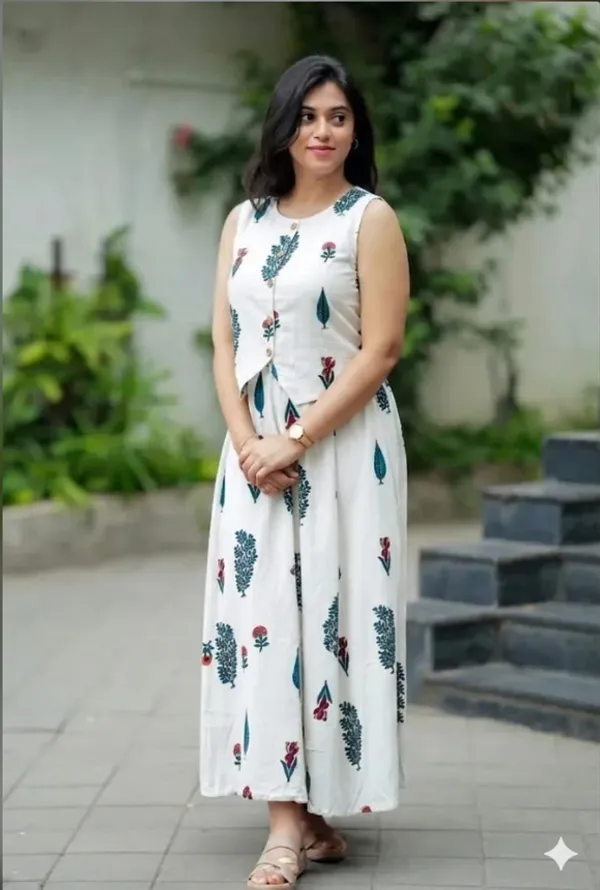 White_Floral_Print_Sleeveless_Maxi_Dress_for_Women