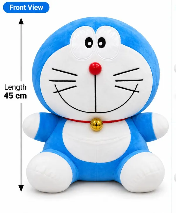 Doraemon_Soft_Plush_Toy_with_Red_Collar_&_Bell_(Blue_&_White)