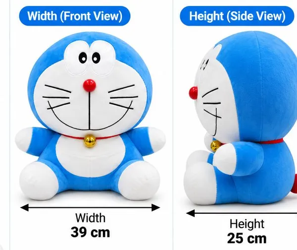 Doraemon_Soft_Plush_Toy_with_Red_Collar_&_Bell_(Blue_&_White)
