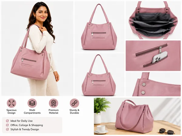 Pink_Tote_Handbag_For_Women